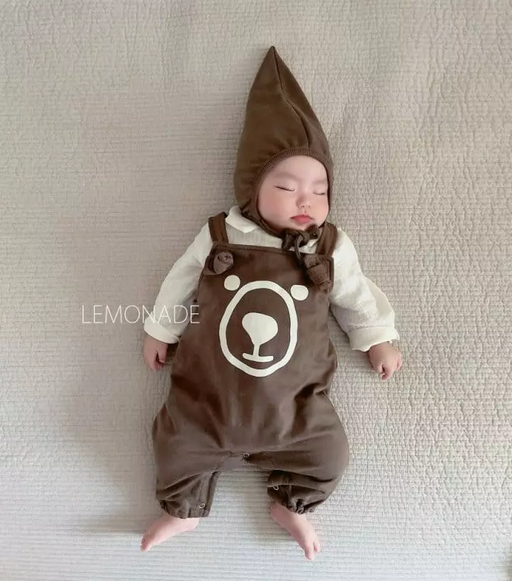 Lemonade - Korean Baby Fashion - #onlinebabyshop - Kid Dungarees Bodysuit - 8