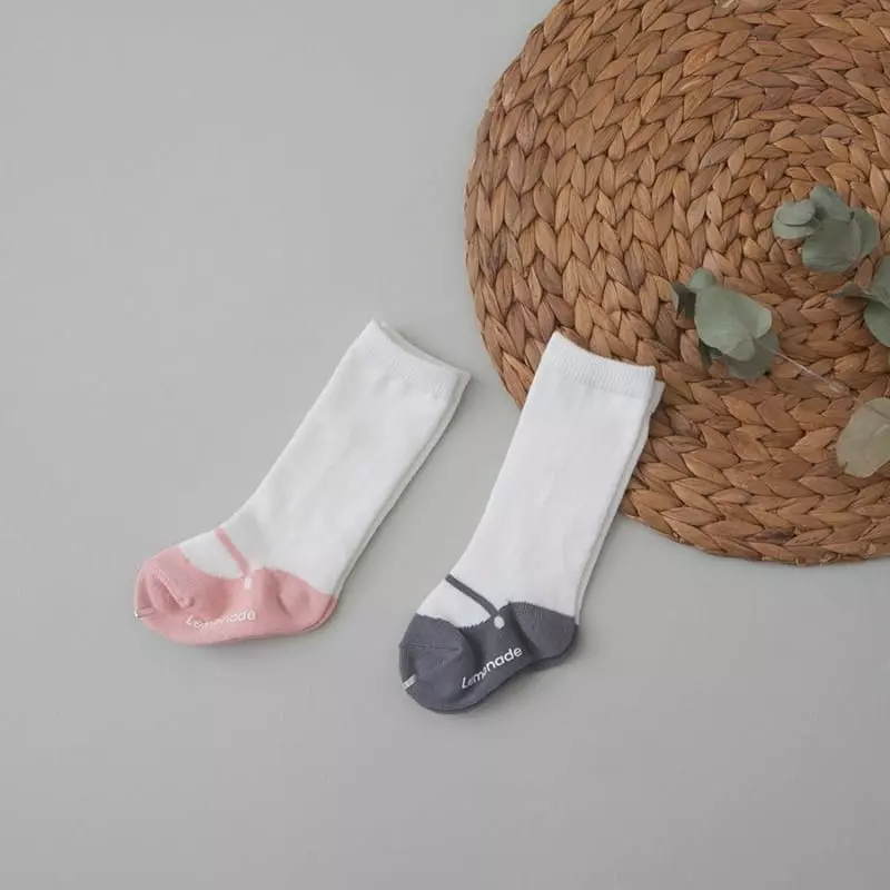Lemonade - Korean Baby Fashion - #smilingbaby - Ballet Socks [set of 2] - 11
