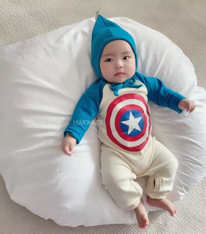 Lemonade - Korean Baby Fashion - #smilingbaby - Captain Raglan Bodysuit