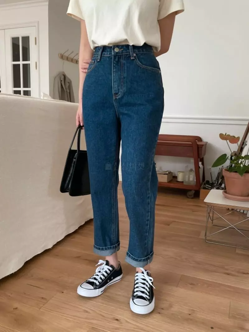 Likewater - Korean Women Fashion - #momslook - Buddy Jeans - 2