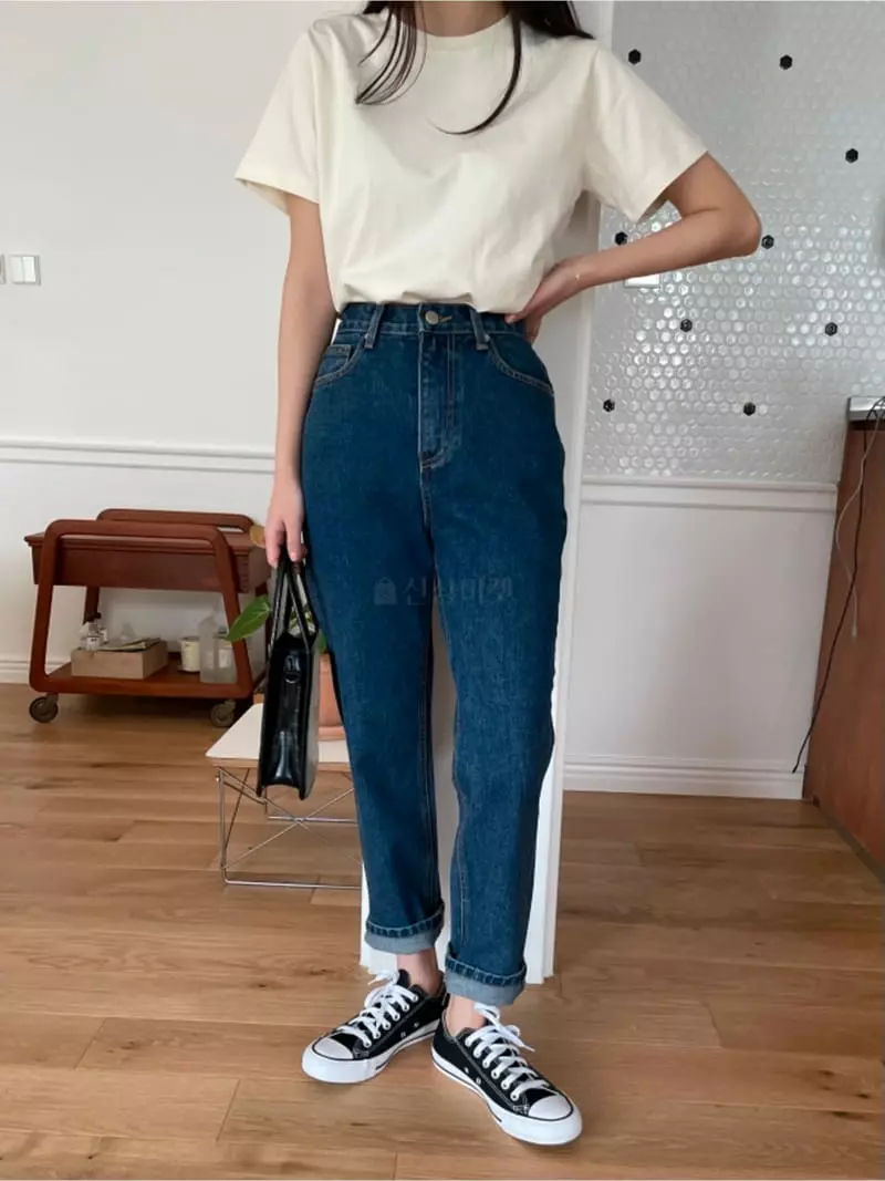 Likewater - Korean Women Fashion - #momslook - Buddy Jeans - 3