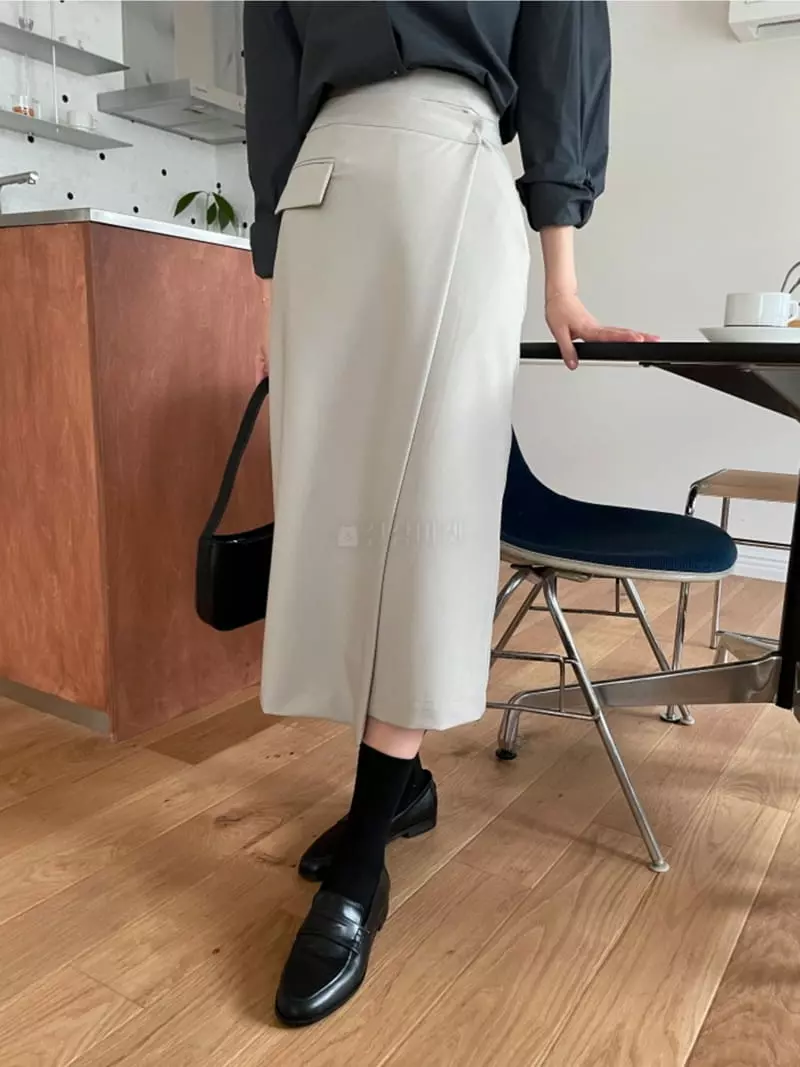 Likewater - Korean Women Fashion - #womensfashion - If Long Skirt
