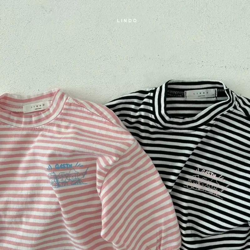 Lindo - Korean Children Fashion - #childofig - Stripes Tee - 6