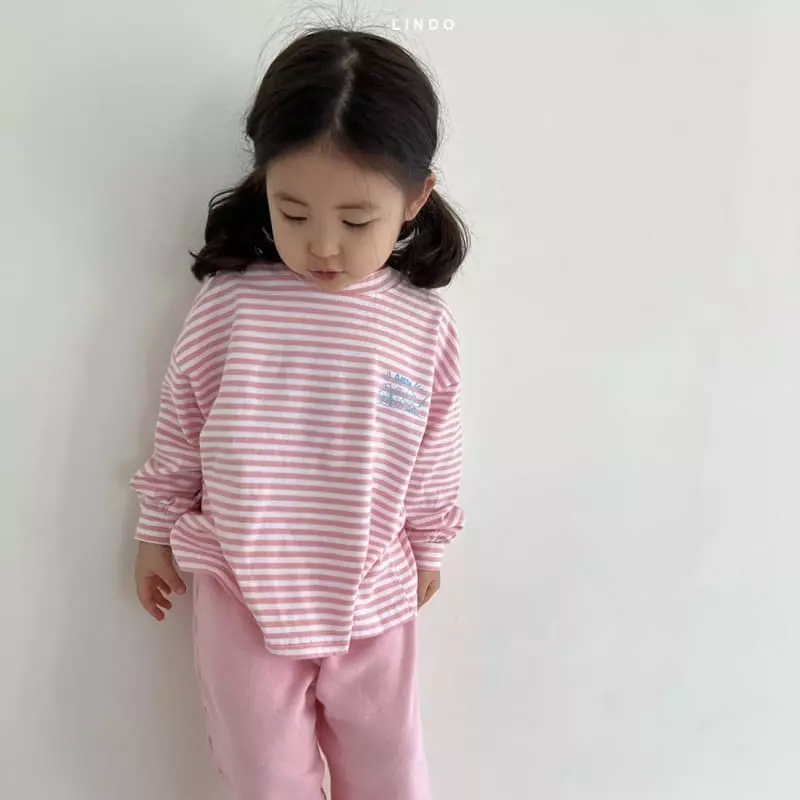 Lindo - Korean Children Fashion - #childofig - Stripes Tee - 7