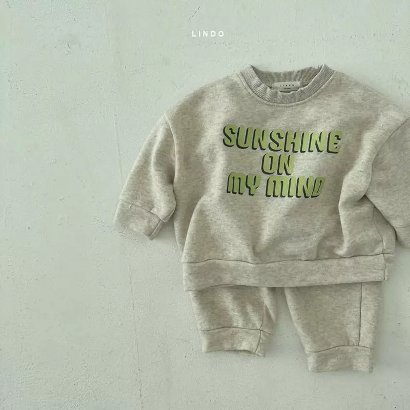 Lindo - Korean Children Fashion - #childofig - Soft Top Bottom Set - 5