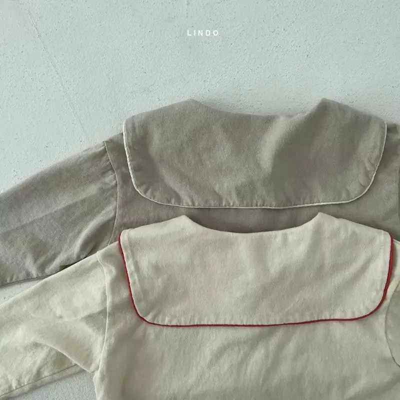 Lindo - Korean Children Fashion - #childrensboutique - Yoi Collar Tee - 6
