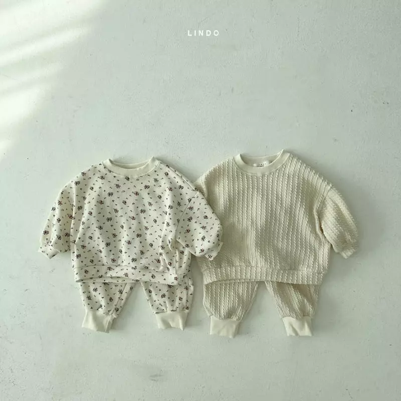 Lindo - Korean Children Fashion - #childofig - Berry Waffle Sweatshirt - 4