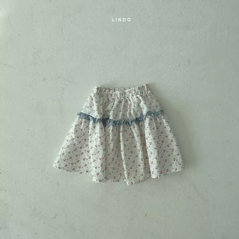 Lindo - Korean Children Fashion - #childrensboutique - Check Frill Skirt