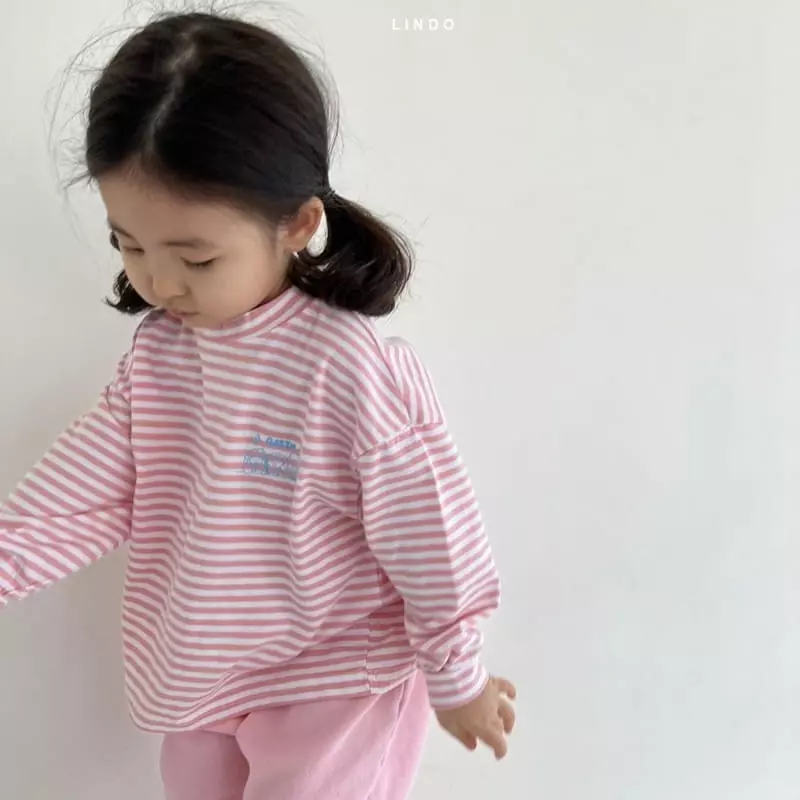 Lindo - Korean Children Fashion - #childrensboutique - Stripes Tee - 8