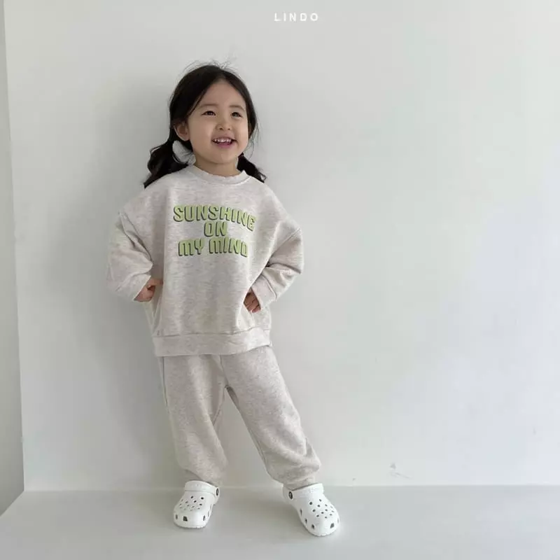 Lindo - Korean Children Fashion - #childrensboutique - Soft Top Bottom Set - 7
