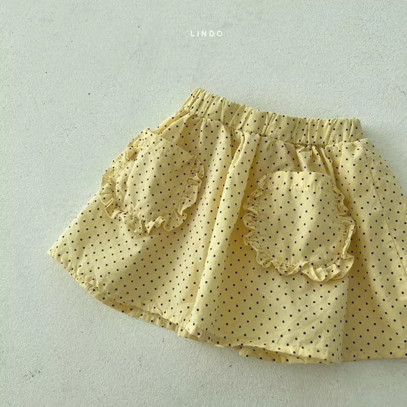 Lindo - Korean Children Fashion - #designkidswear - Frill Pocket Skirt