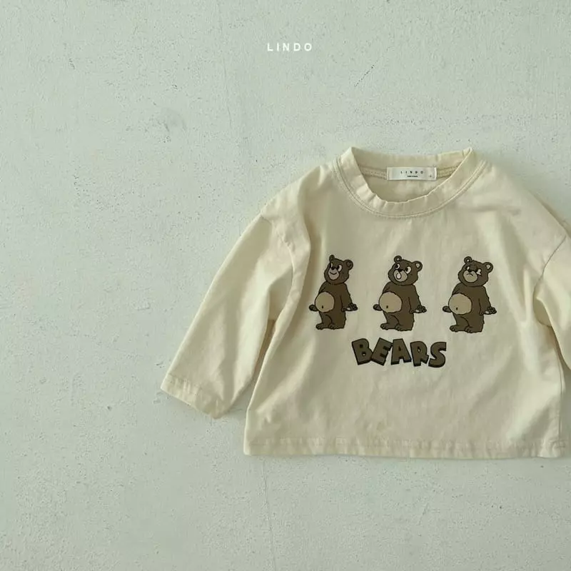 Lindo - Korean Children Fashion - #designkidswear - Three Bears Tee - 4