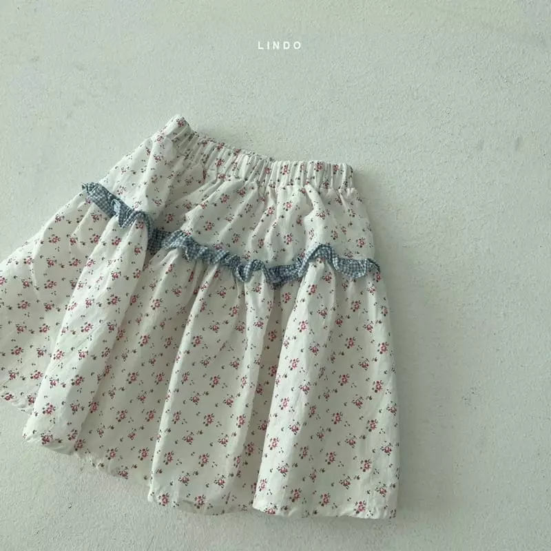 Lindo - Korean Children Fashion - #discoveringself - Check Frill Skirt - 3