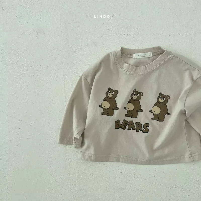 Lindo - Korean Children Fashion - #fashionkids - Three Bears Tee - 5
