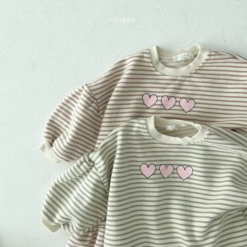 Lindo - Korean Children Fashion - #fashionkids - Heart Heart One-piece - 3