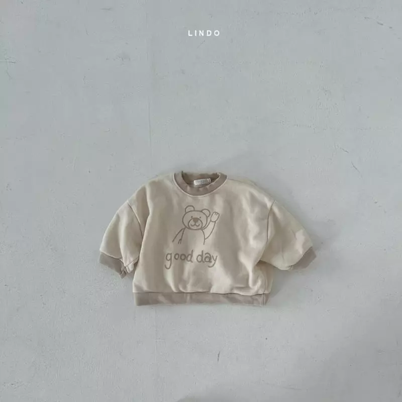 Lindo - Korean Children Fashion - #fashionkids - Hi Good Day Sweatshirt