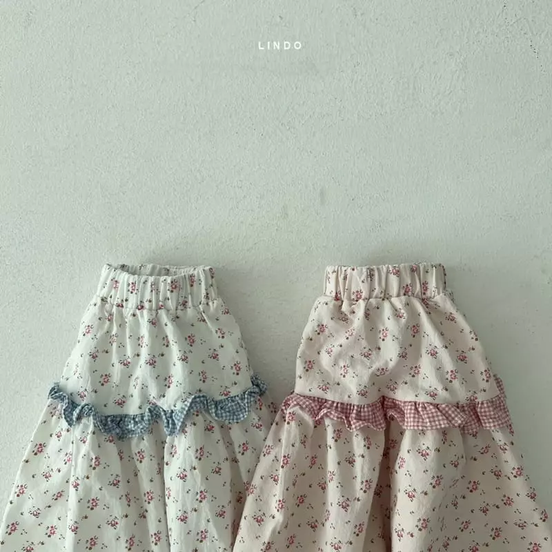 Lindo - Korean Children Fashion - #kidsshorts - Check Frill Skirt - 5