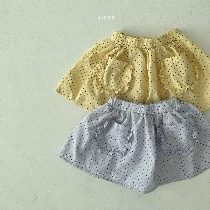 Lindo - Korean Children Fashion - #fashionkids - Frill Pocket Skirt - 4