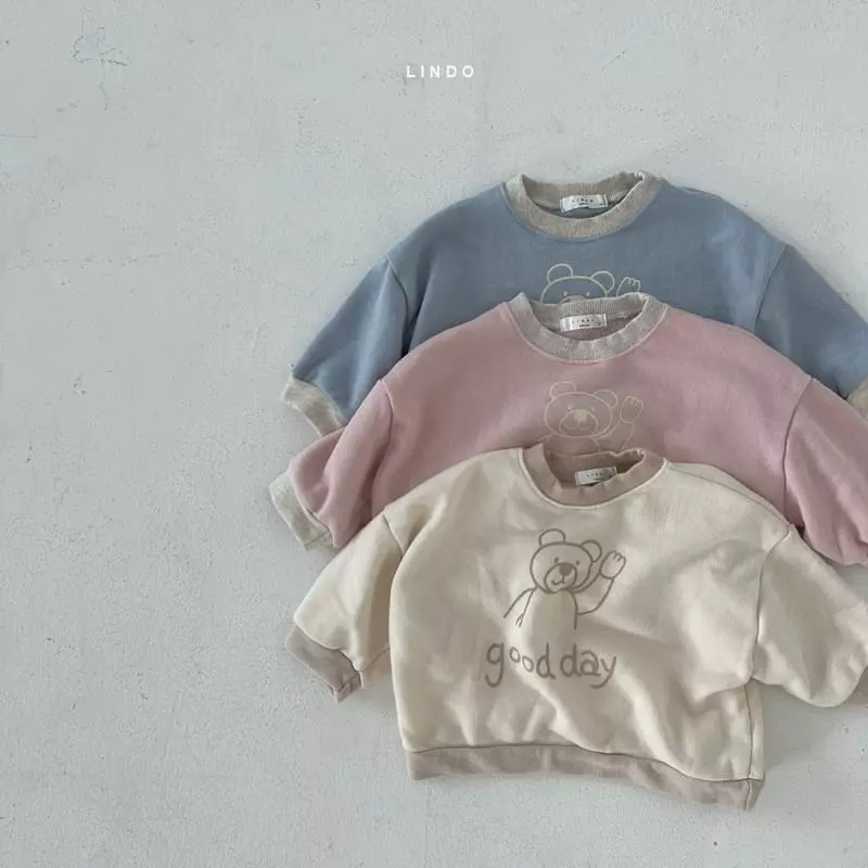 Lindo - Korean Children Fashion - #kidsstore - Hi Good Day Sweatshirt - 4