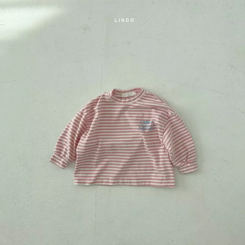 Lindo - Korean Children Fashion - #littlefashionista - Stripes Tee - 2