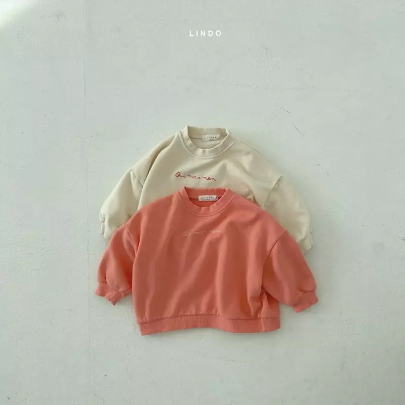Lindo - Korean Children Fashion - #Kfashion4kids - Lettering Sweatshirt - 4