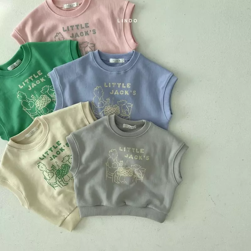 Lindo - Korean Children Fashion - #littlefashionista - Loose Drop Vest - 8