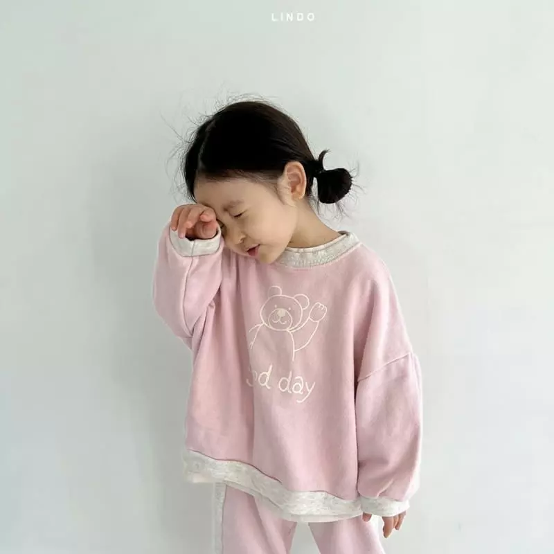 Lindo - Korean Children Fashion - #magicofchildhood - Hi Good Day Sweatshirt - 7