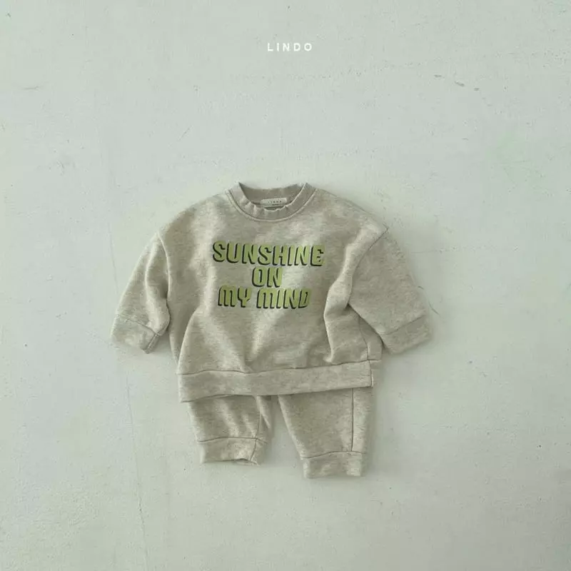 Lindo - Korean Children Fashion - #magicofchildhood - Soft Top Bottom Set - 2