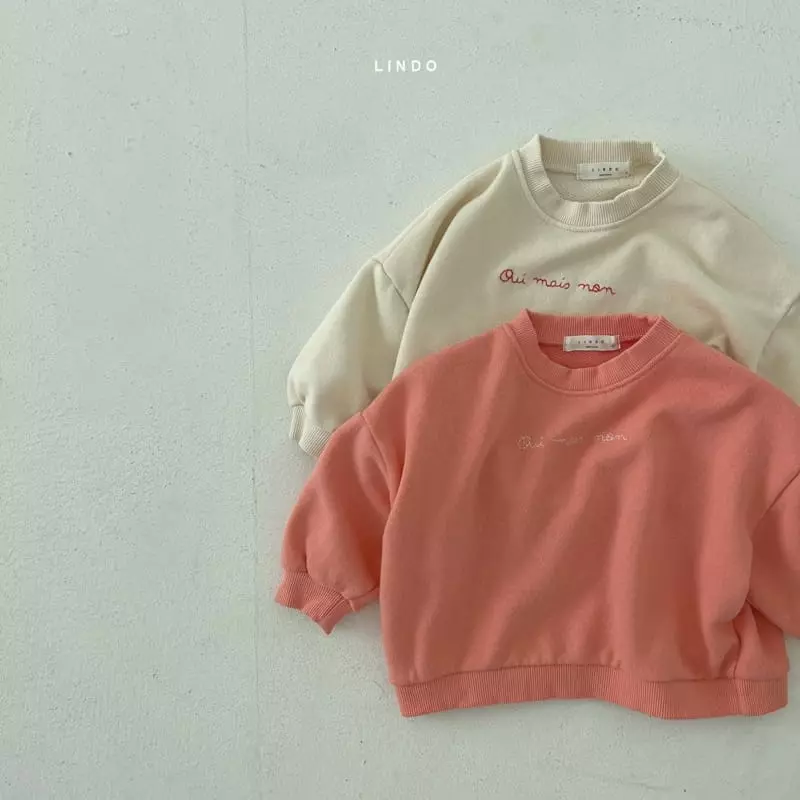 Lindo - Korean Children Fashion - #magicofchildhood - Lettering Sweatshirt - 5