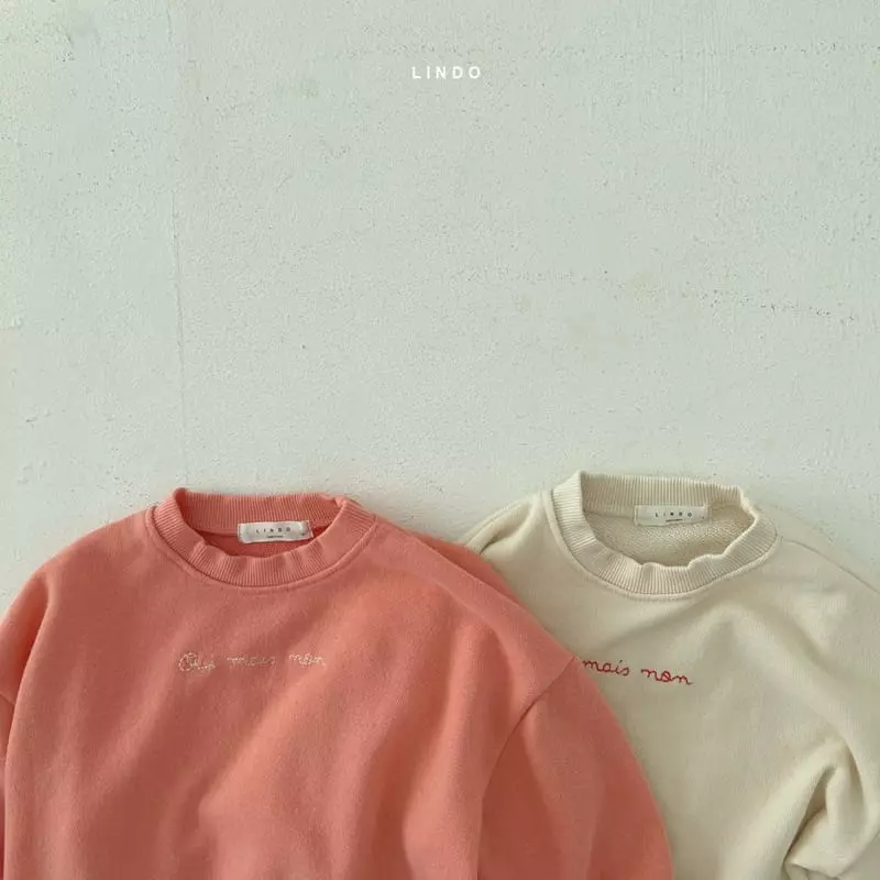 Lindo - Korean Children Fashion - #minifashionista - Lettering Sweatshirt - 6
