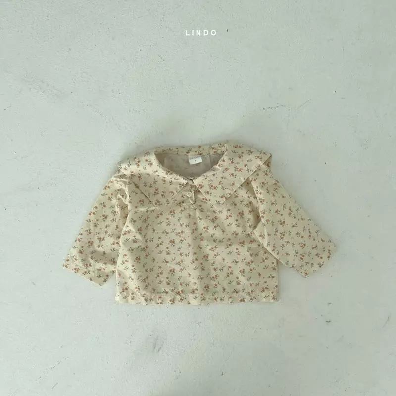 Lindo - Korean Children Fashion - #prettylittlegirls - Simple Collar Blouse - 2
