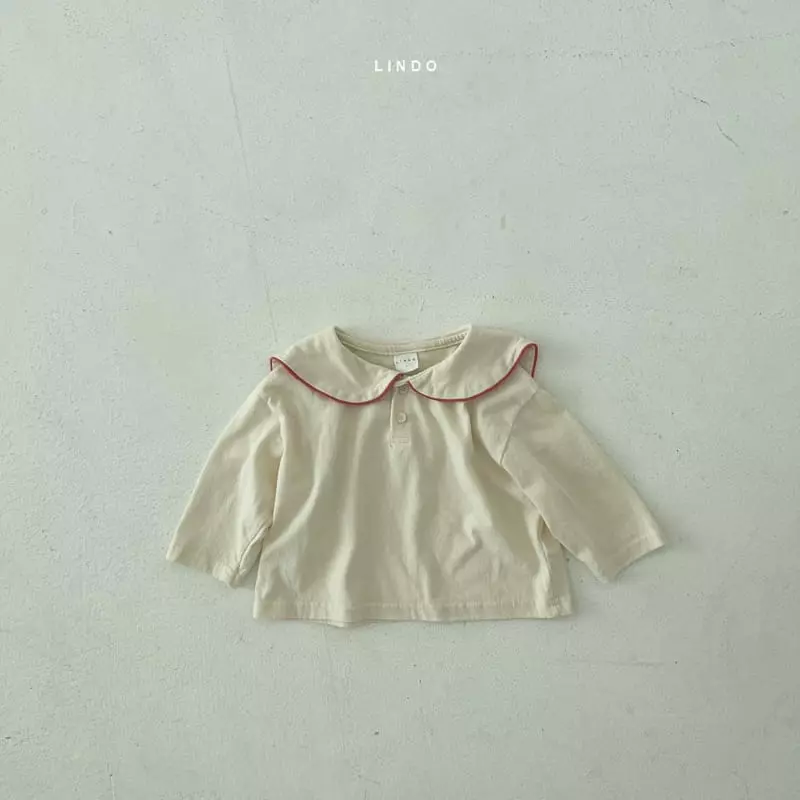 Lindo - Korean Children Fashion - #prettylittlegirls - Yoi Collar Tee
