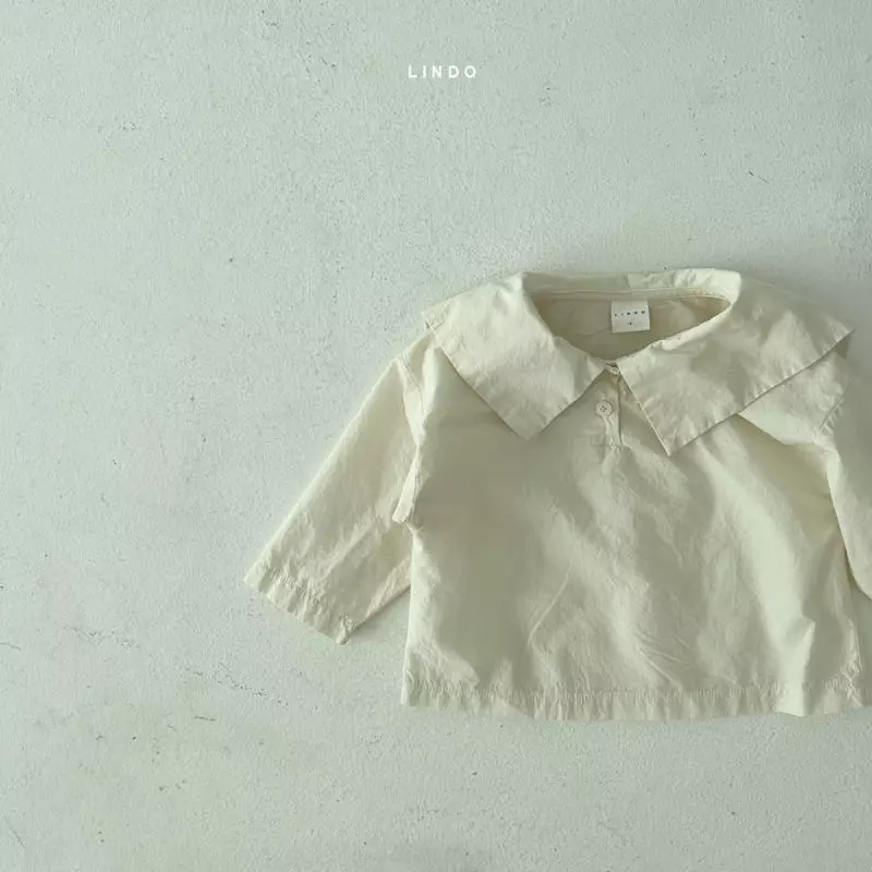 Lindo - Korean Children Fashion - #stylishchildhood - Simple Collar Blouse - 5
