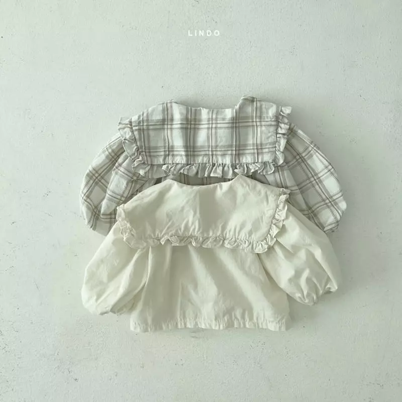 Lindo - Korean Children Fashion - #todddlerfashion - Frill Collar Blouse - 5