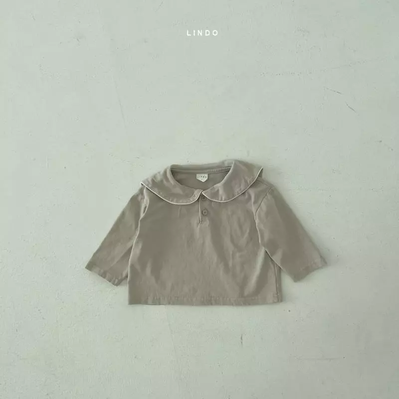 Lindo - Korean Children Fashion - #todddlerfashion - Yoi Collar Tee - 2