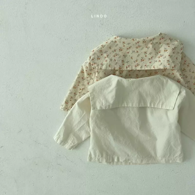 Lindo - Korean Children Fashion - #todddlerfashion - Simple Collar Blouse - 4