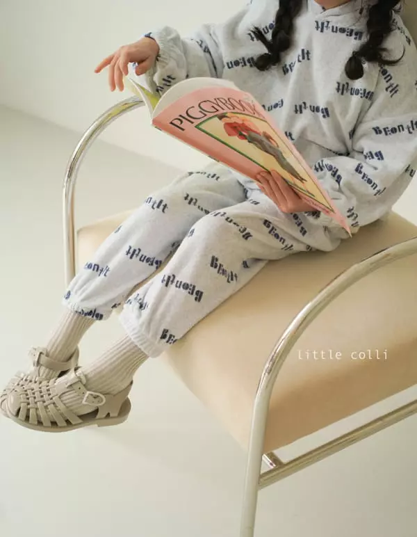 Little Colli - Korean Children Fashion - #Kfashion4kids - Study Top Bottom Set - 12