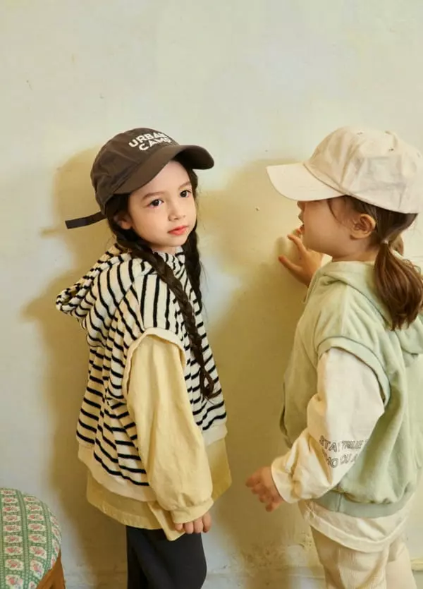 Little Colli - Korean Children Fashion - #childofig - Teddy Hoody Vest - 6
