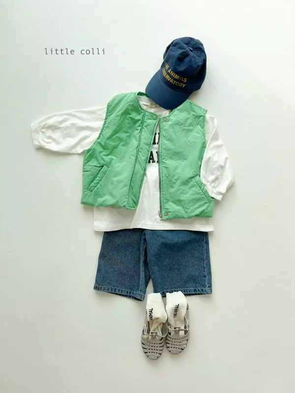 Little Colli - Korean Children Fashion - #childofig - Capri Jeans - 3