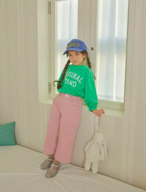 Little Colli - Korean Children Fashion - #childrensboutique - Pigment Straight Pants - 6