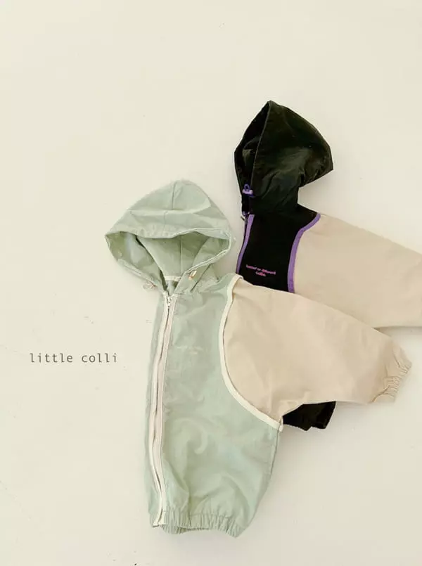 Little Colli - Korean Children Fashion - #childrensboutique - Two Tone Hoody Jumper - 12