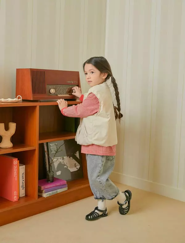 Little Colli - Korean Children Fashion - #designkidswear - Fence Vest - 9