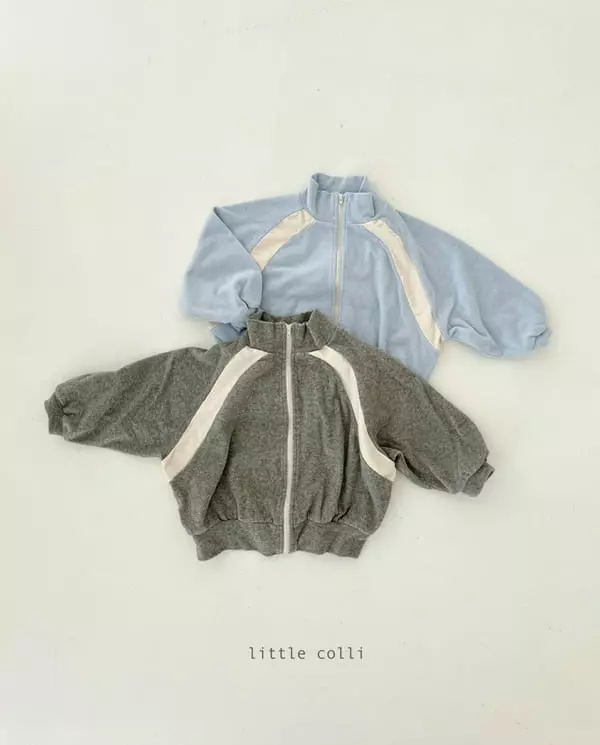 Little Colli - Korean Children Fashion - #discoveringself - Terry Zip-up