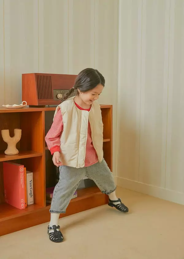 Little Colli - Korean Children Fashion - #discoveringself - Fence Vest - 10