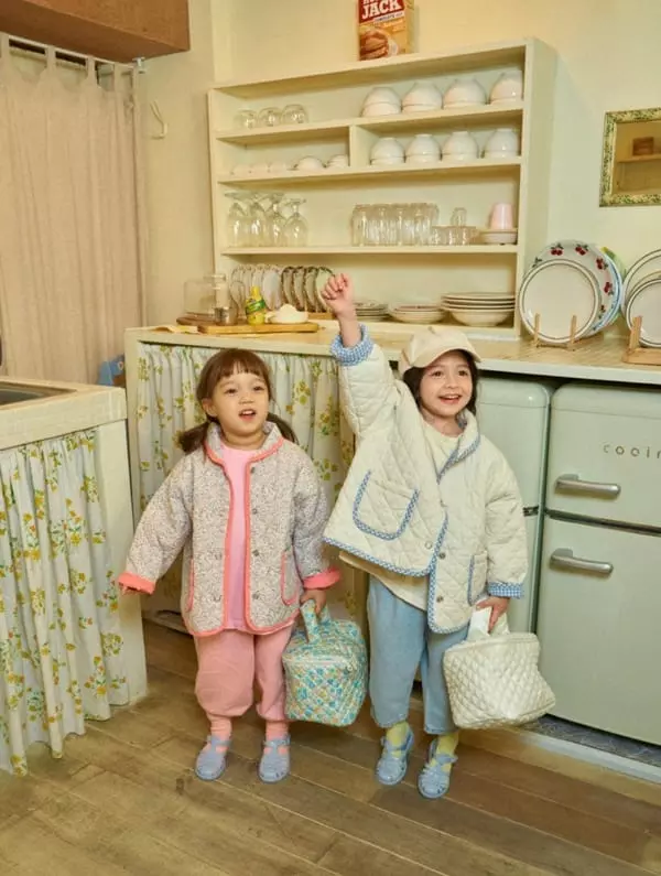 Little Colli - Korean Children Fashion - #fashionkids - Circle Quilitng Jacket - 6