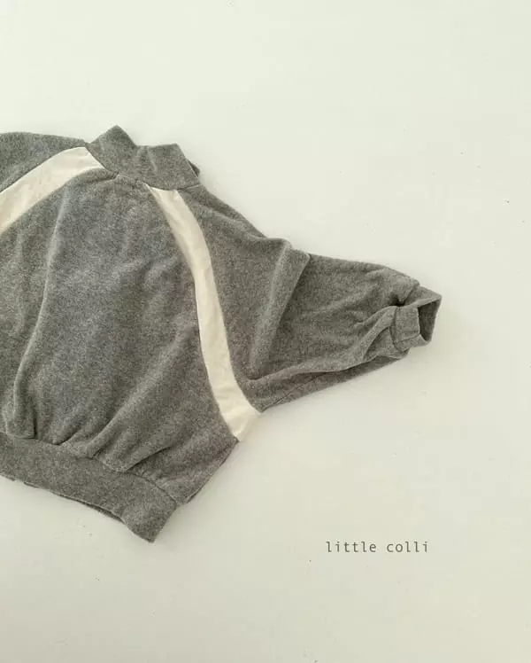Little Colli - Korean Children Fashion - #fashionkids - Terry Zip-up - 2