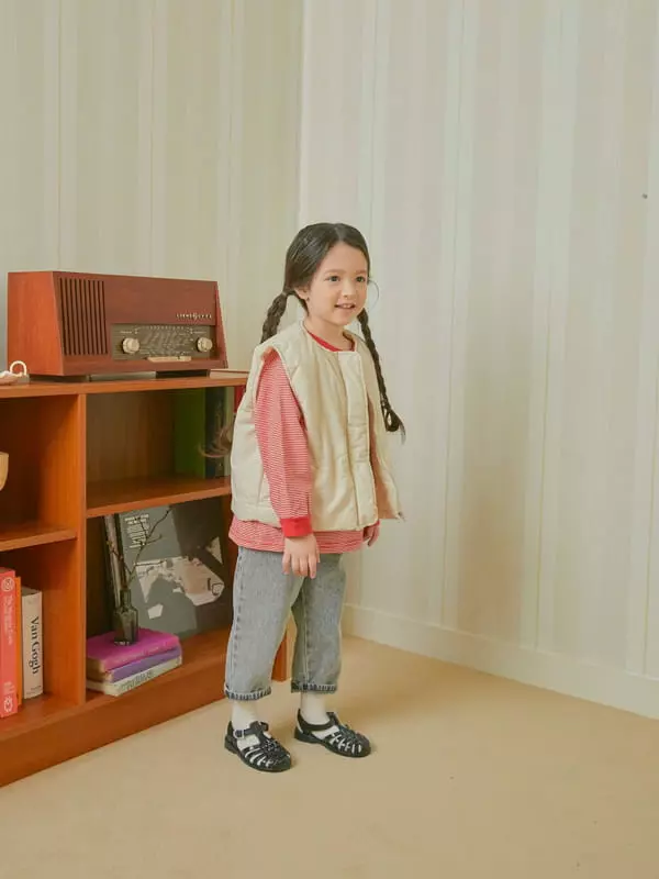 Little Colli - Korean Children Fashion - #fashionkids - Fence Vest - 11