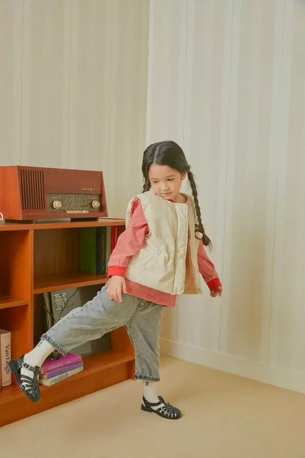 Little Colli - Korean Children Fashion - #kidsshorts - Fence Vest - 12
