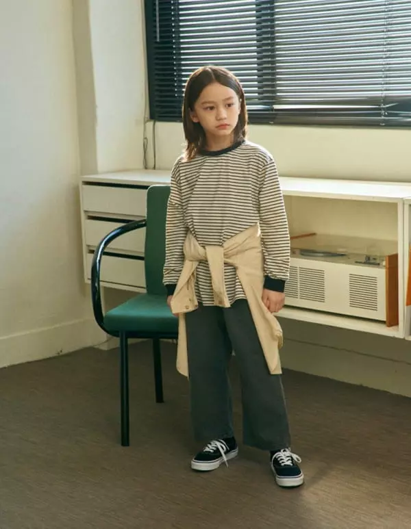 Little Colli - Korean Children Fashion - #kidzfashiontrend - Pigment Straight Pants - 12