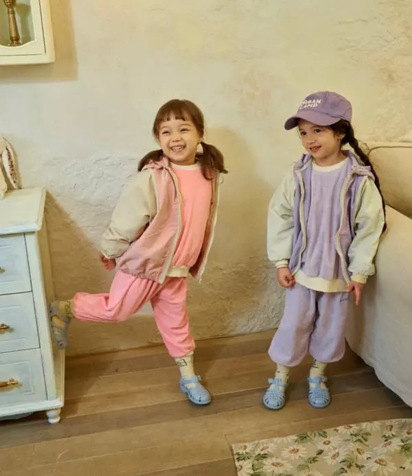 Little Colli - Korean Children Fashion - #littlefashionista - Two Tone Hoody Jumper - 6